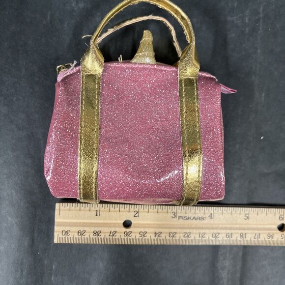 8 Doll Accessories Travel Lot Rolling‎ Luggage,Purse,Backpack,Toothbrush Set Etc - Picture 10 of 12